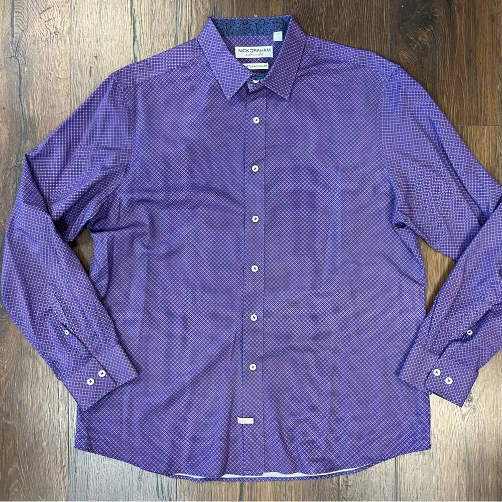 Nick Graham Modern Fit Shirt‎ SZ XL